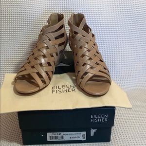Eileen Fisher Sz 8 Womens Oodle Sandals NEW